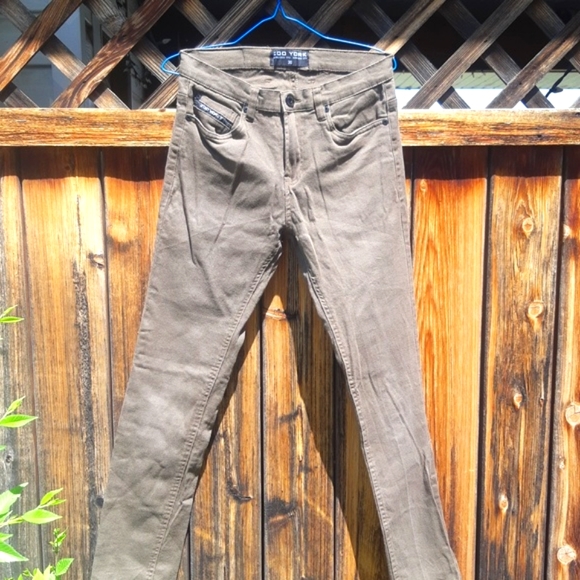 Zoo York Green straight cut Jean's - Picture 3 of 7